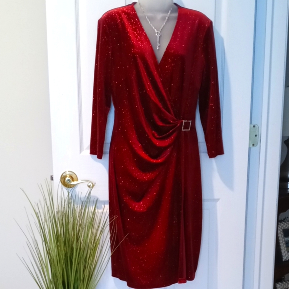 Red Sparkly Dress